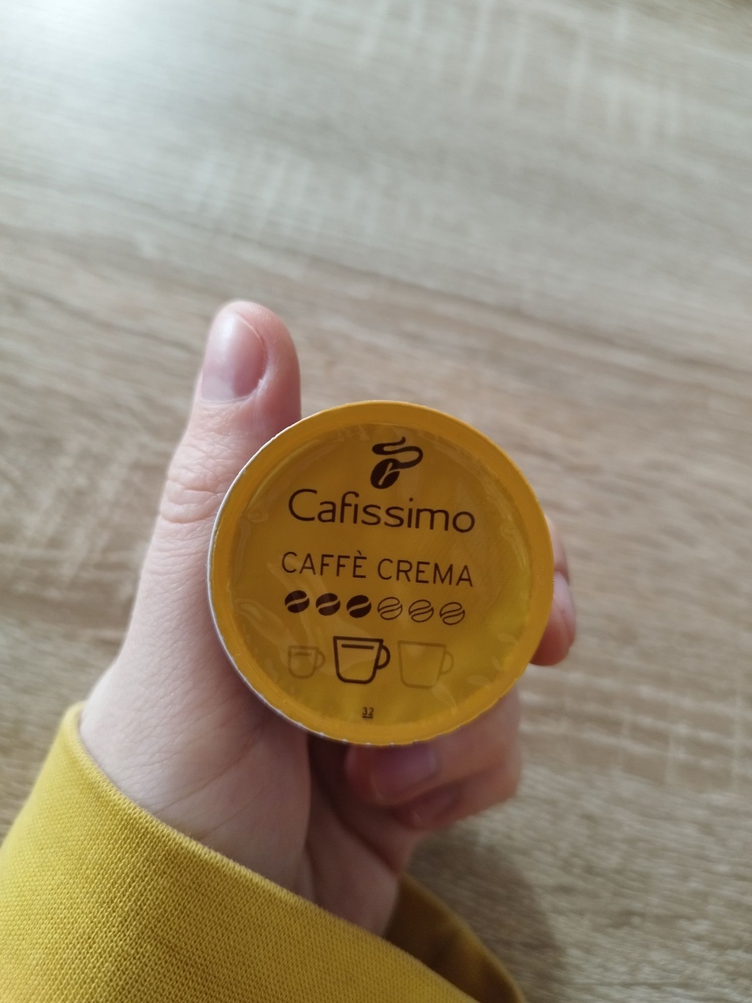 Kapsułki do ekspresu "Tchibo caffissimo caffè crema"