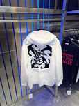 OFF-white белое худи мужское женское унисекс оригинал оверсайз кофта