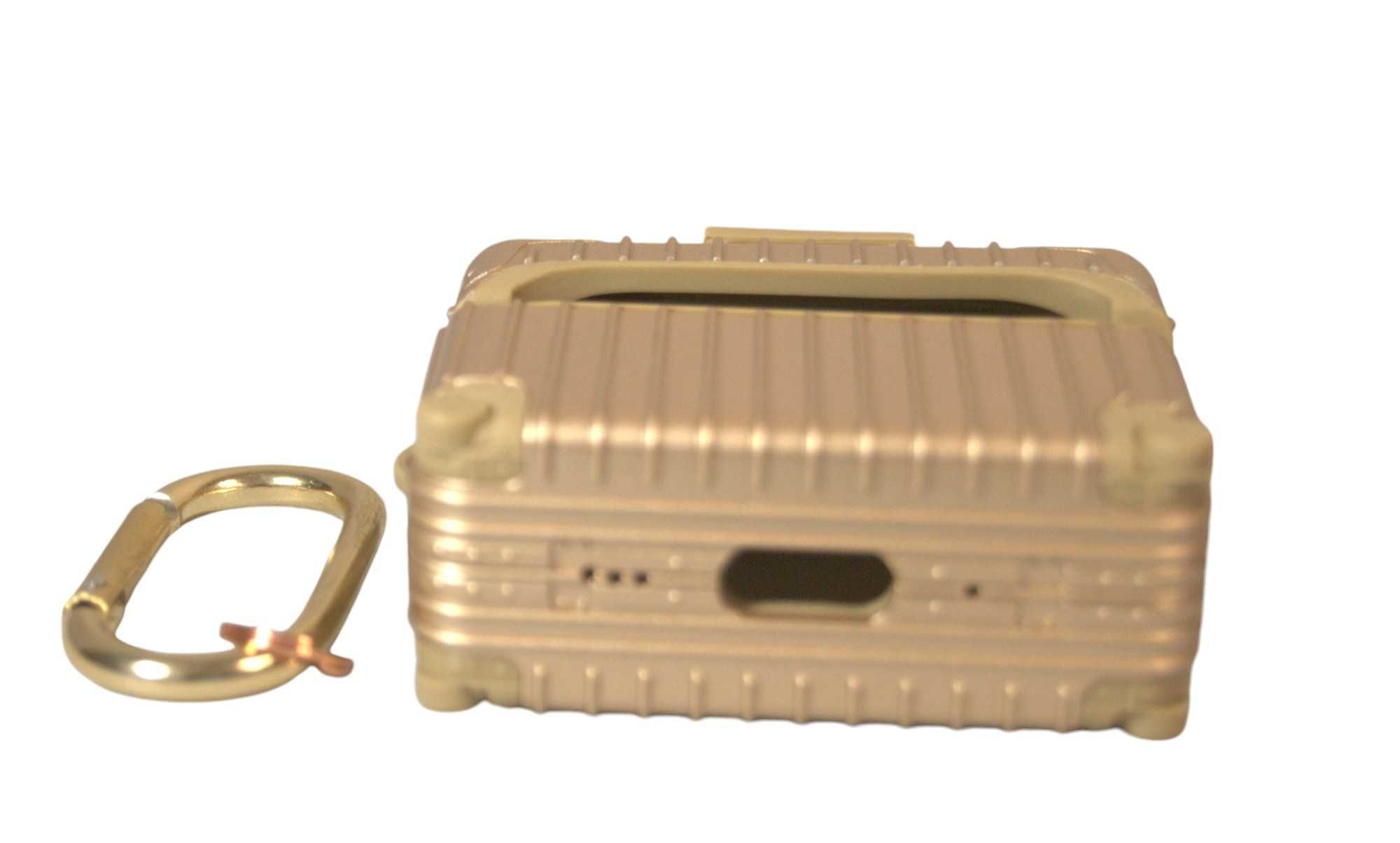Etui na AirPods Pro 2. generacji/1. generacji (2023/2022/2019) złoty