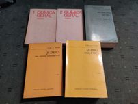 Lote 5 Livros de Quimica
