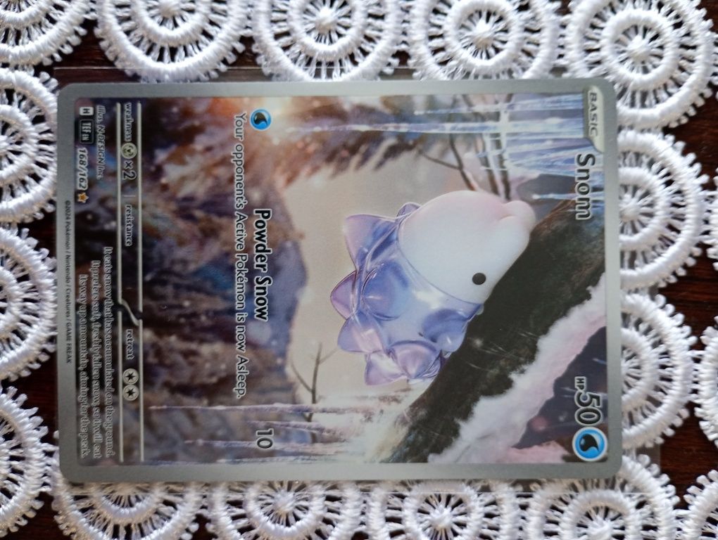 Karta pokemon snom TEF