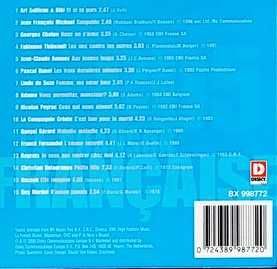 La Chanson Française - CD 5 Netherland - 2000