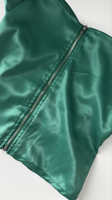 Топ корсет зелений