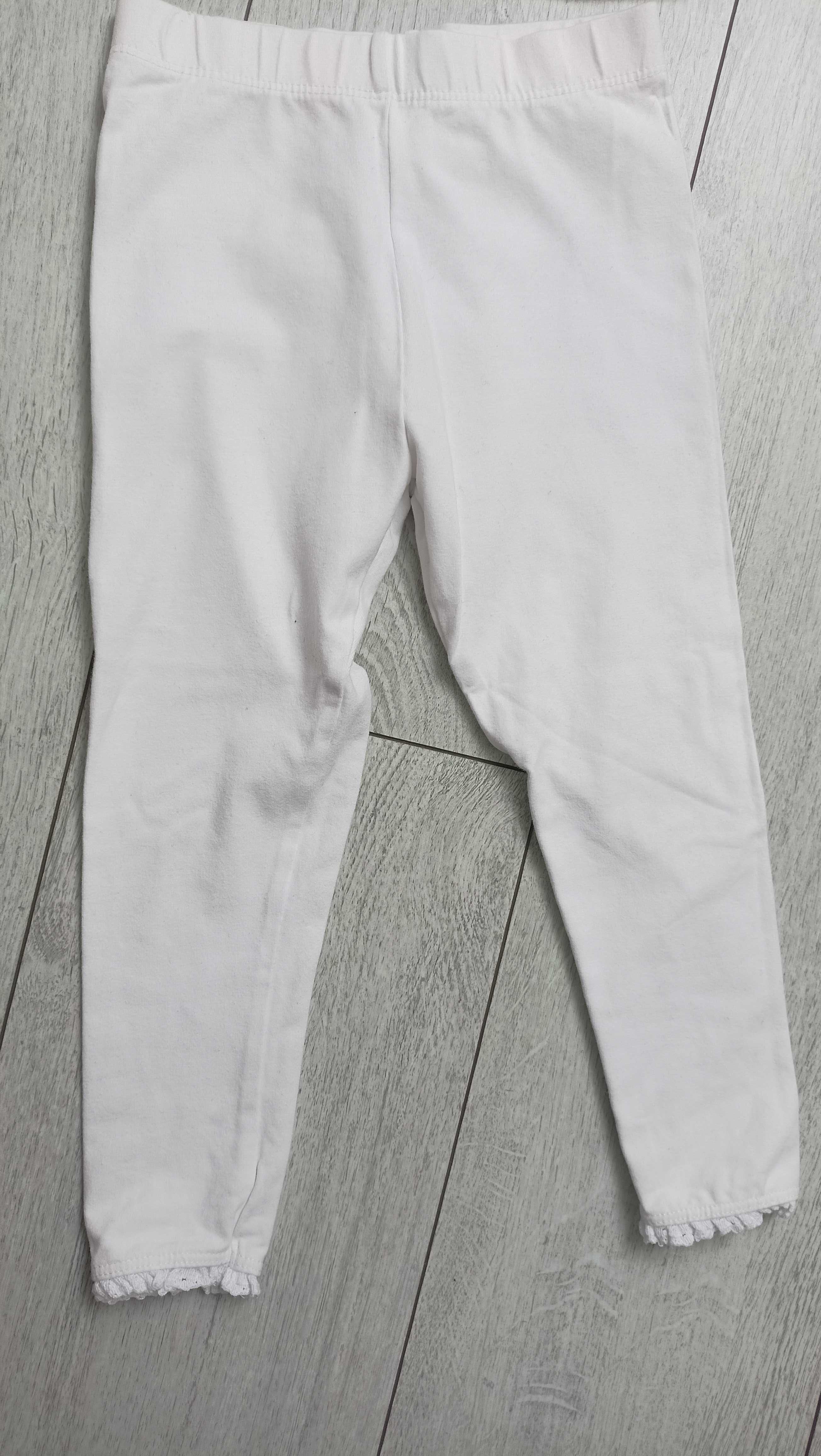 Legginsy plus koszulka dla dziewczynki rozmiar 104