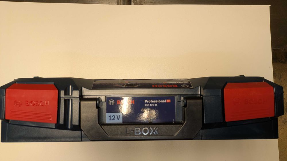Bosch Professional 12V wkrętarka GSR 12V-35, 2xGBA 12V 3.0Ah, L-BOXX
