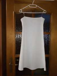 Biała sukienka damska