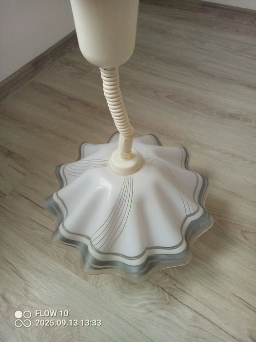 Lampa żyrandol kuchenny PRL