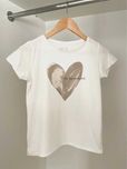 Biały miękki przyjemny t-shirt koszulka z krótkim rękawem (Reserved)