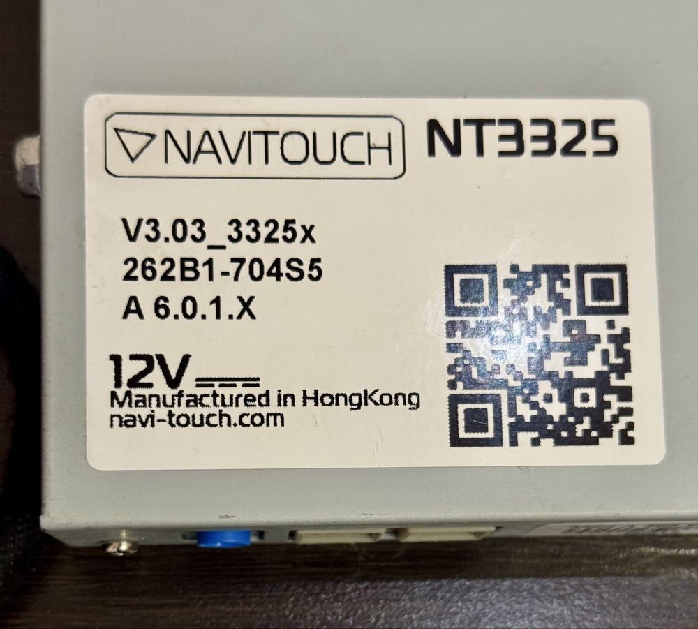 Мультимедіа NAVITOUCH 3325 для TOYOTA TOUCH 2 Android 6.0.1