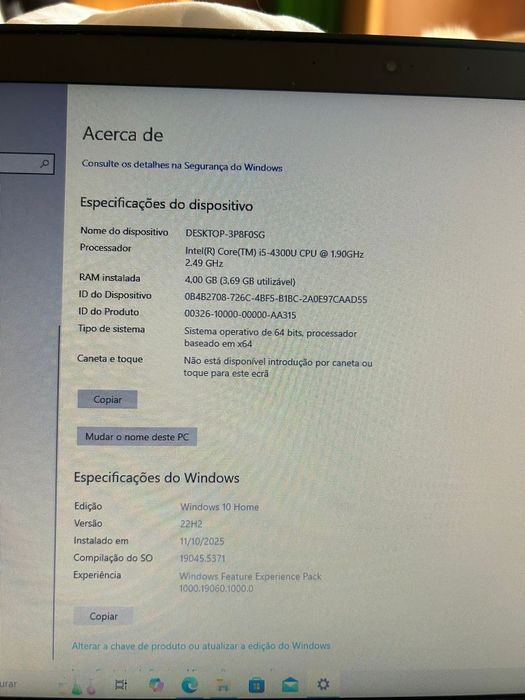 Portátil Lenovo 440