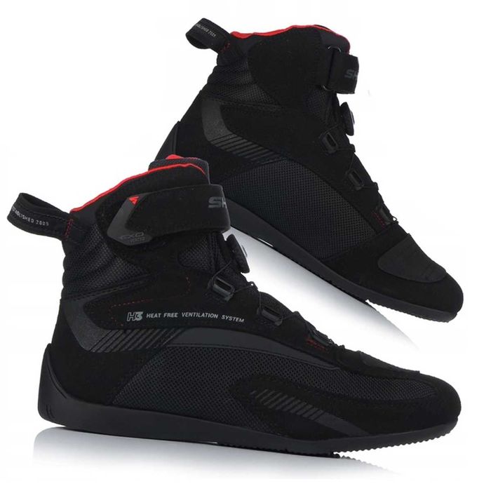 Buty motocyklowe SHIMA Exo Men Black r.45 czarne NOWE -%OUTLET%