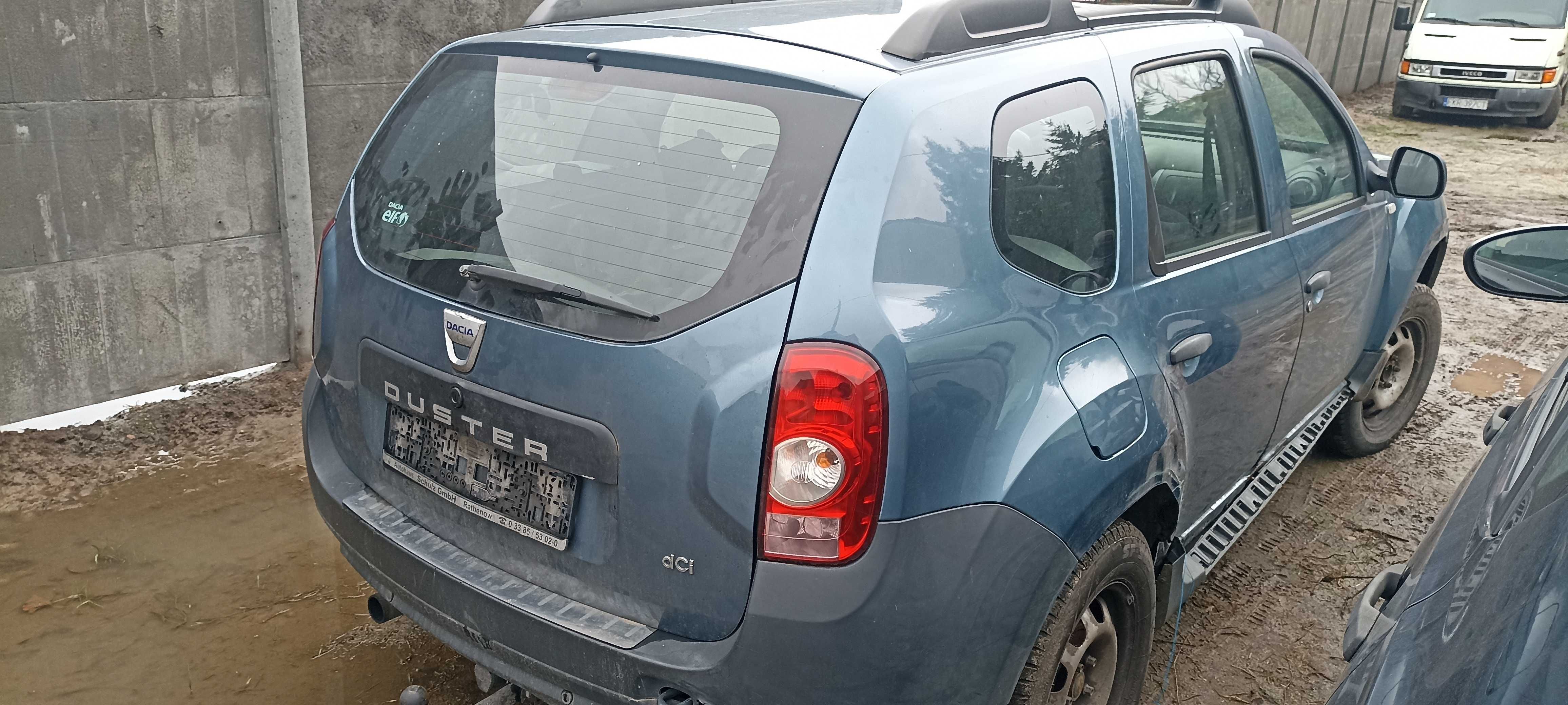 zestaw airbag  pasy sensor dacia duster I  lak ternf