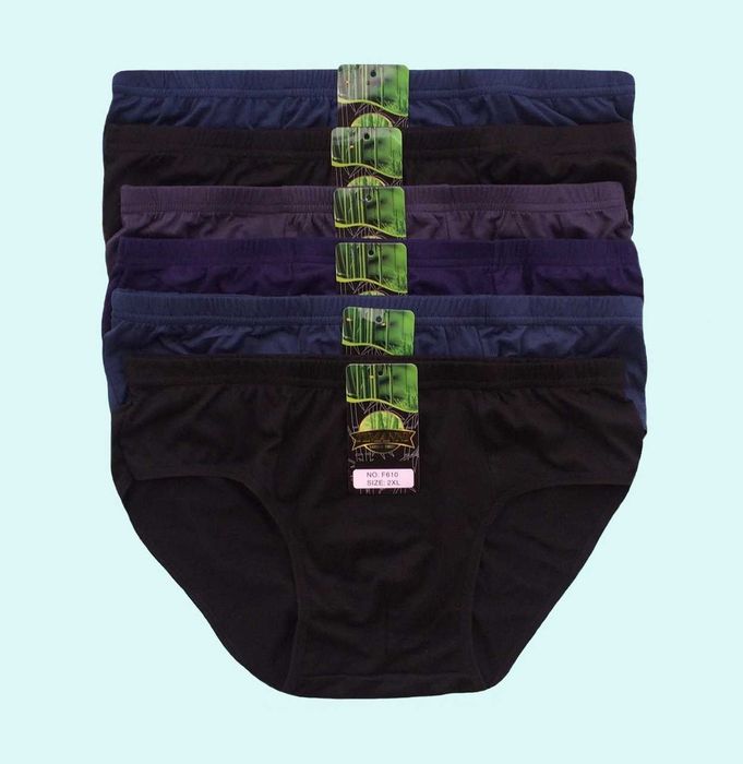 Slipy zestaw 3 pary Majtki Męskie Bambusowe rozmiar XXXL