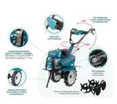 Мотокультиватор Konner&Sohnen KS 7 HP-950A