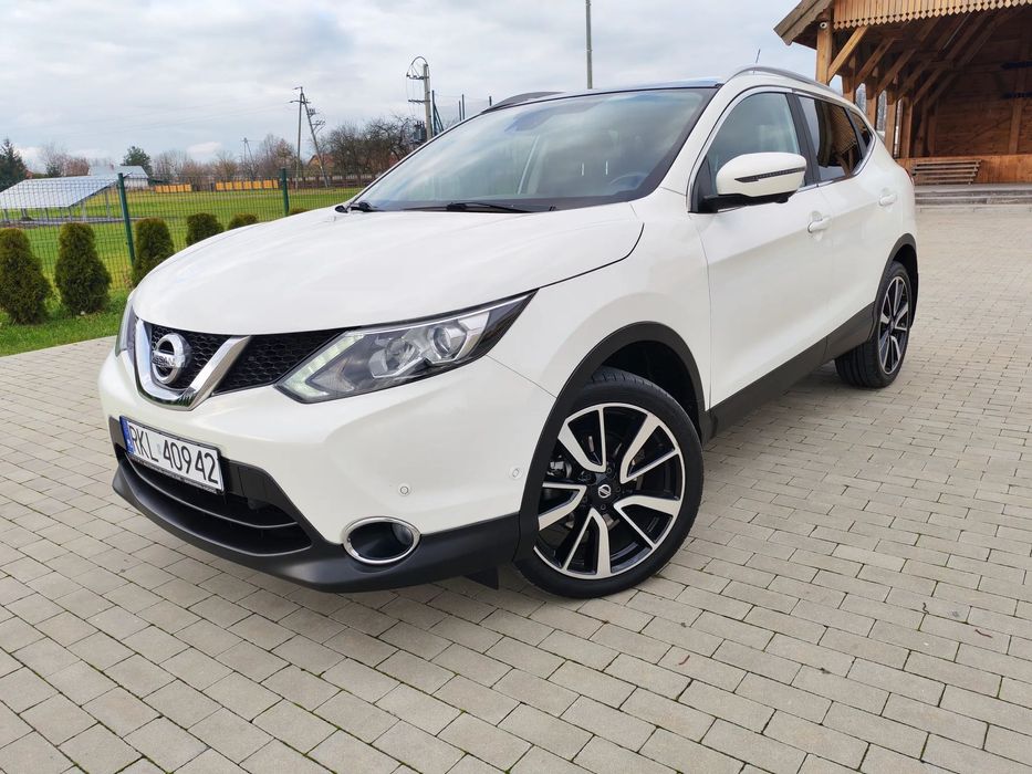 Nissan Qashqai 1,5dCi z Niemiec -Nawigacja *Kamery 360*Skóra*Ledy*Alu