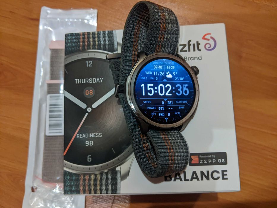 Розумний Смарт-годинник Amazfit Balance A2286 NFC + Ремінець