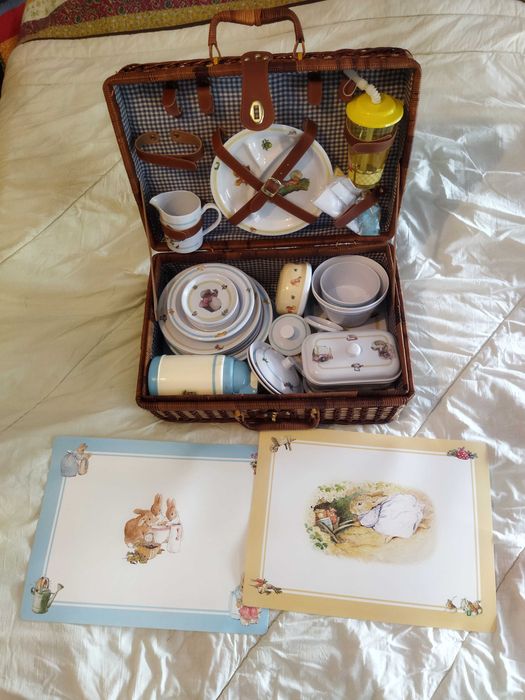 vendo cesto piquenique "Beatrix Potter"