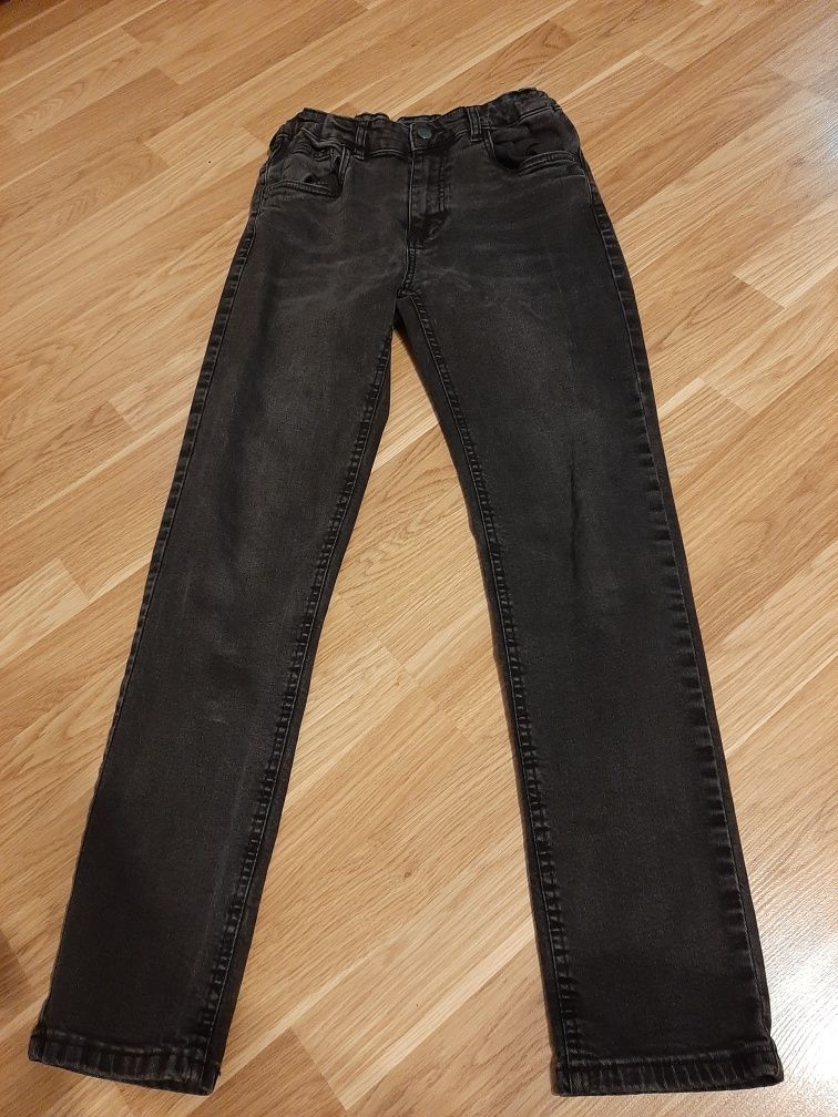 Jeans Reserved 170 czarne dla szczupłego chłopca