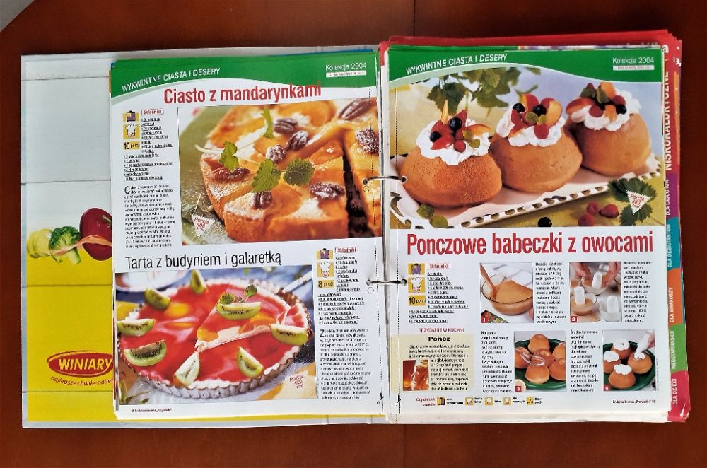 Przepisy kulinarne + segregator