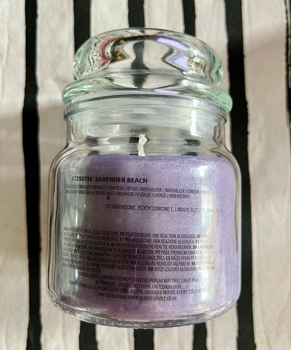 świeca Lavender Beach Home Inspiration Yankee Candle 340 g