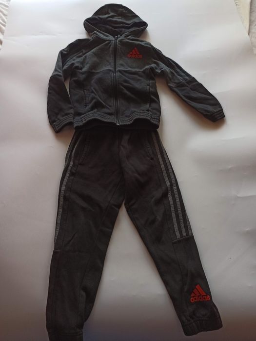 Adidas komplet dresowy dla chłopca 128