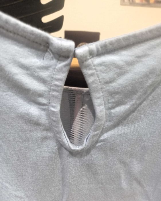 Blusa azul Cortefiel