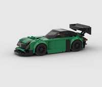 Auto autko samochód model z klocków na wzór LEGO Mercedes AMG GT3