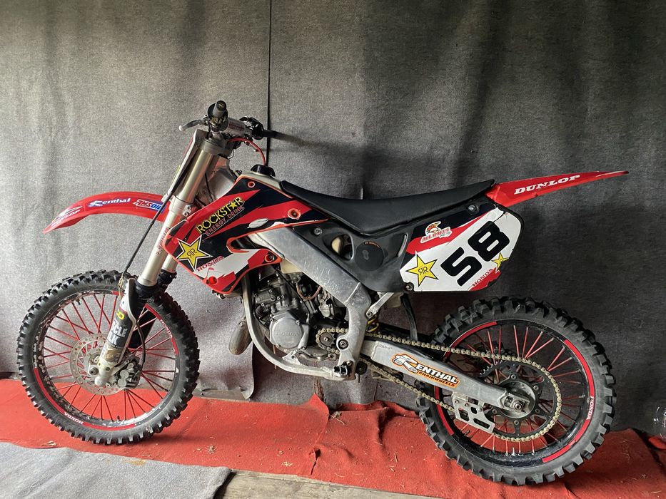 Honda CR 125 rok 1999, nicasil A, 70mth