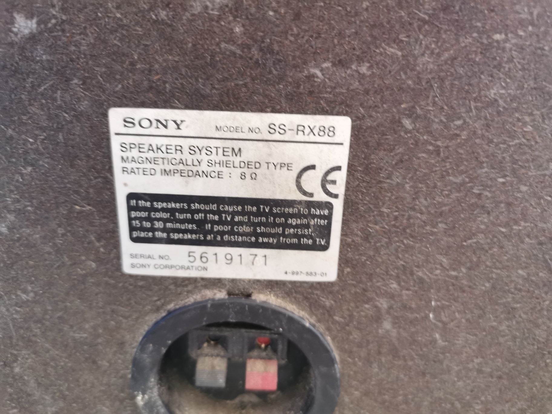 Głośniki SONY SS-RX88 2 x 100W