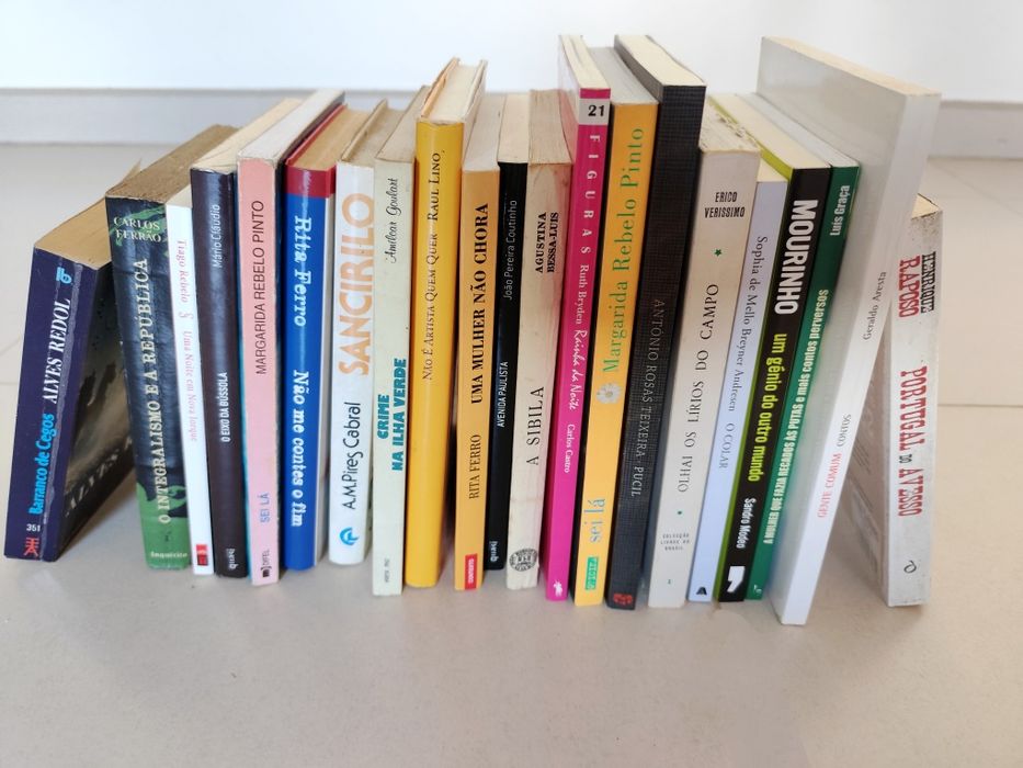 Lote de livros de autores portugueses (Alves Redol / Tiago Rebelo)