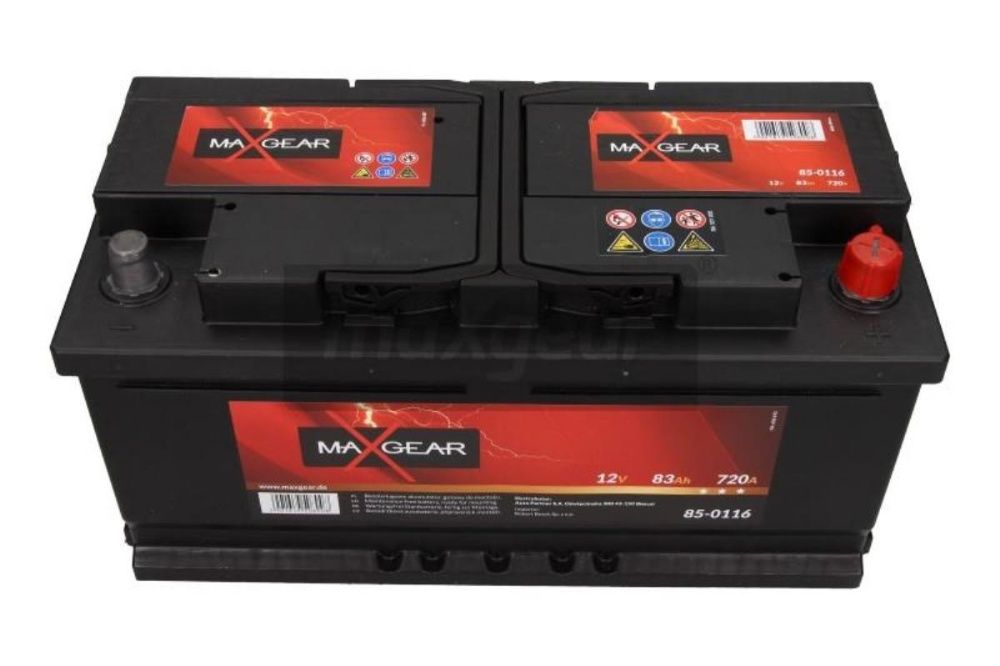 Nowy AKUMULATOR 12V 83AH 720A L- Maxgear (Bosch) 2 lata gwarancji KRAK