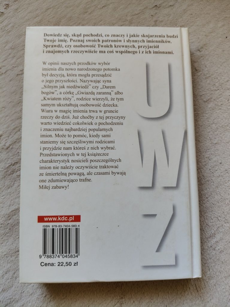 Księga imion Marek Urbański