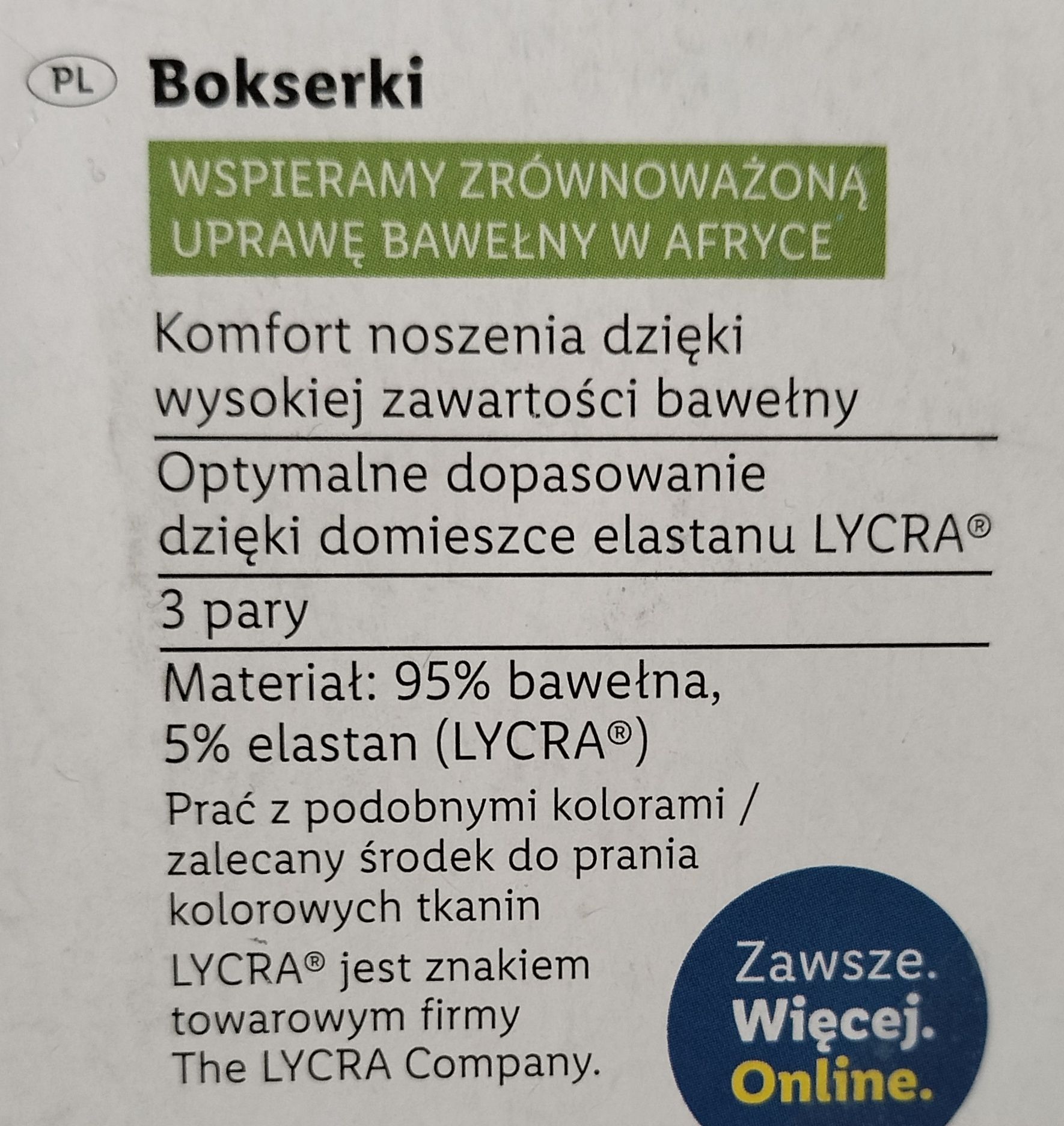 Bokserki męskie M z bawełną - 3 pary, Livergy - bordowy