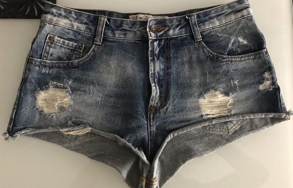 Zara spodenki jeansowe 36/38