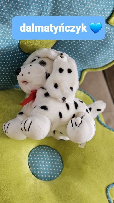 Dog Dalmatyńczyk piesek Przytulanka Pluszak Zabawka toys