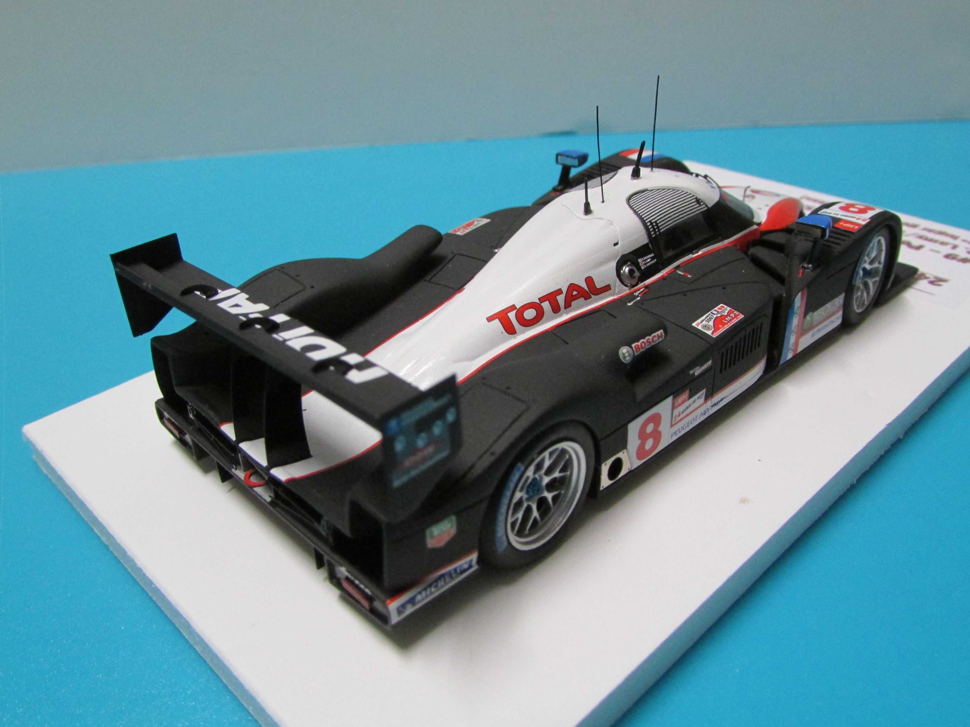 Peugeot 908 HDi FAP #8 (Lamy): 2º lugar 24h Le Mans 2007 - Spark 1/43