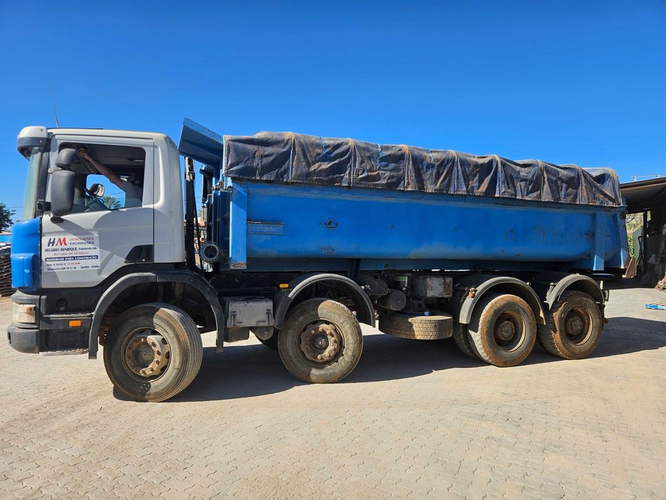 Scania 8x4 basculante