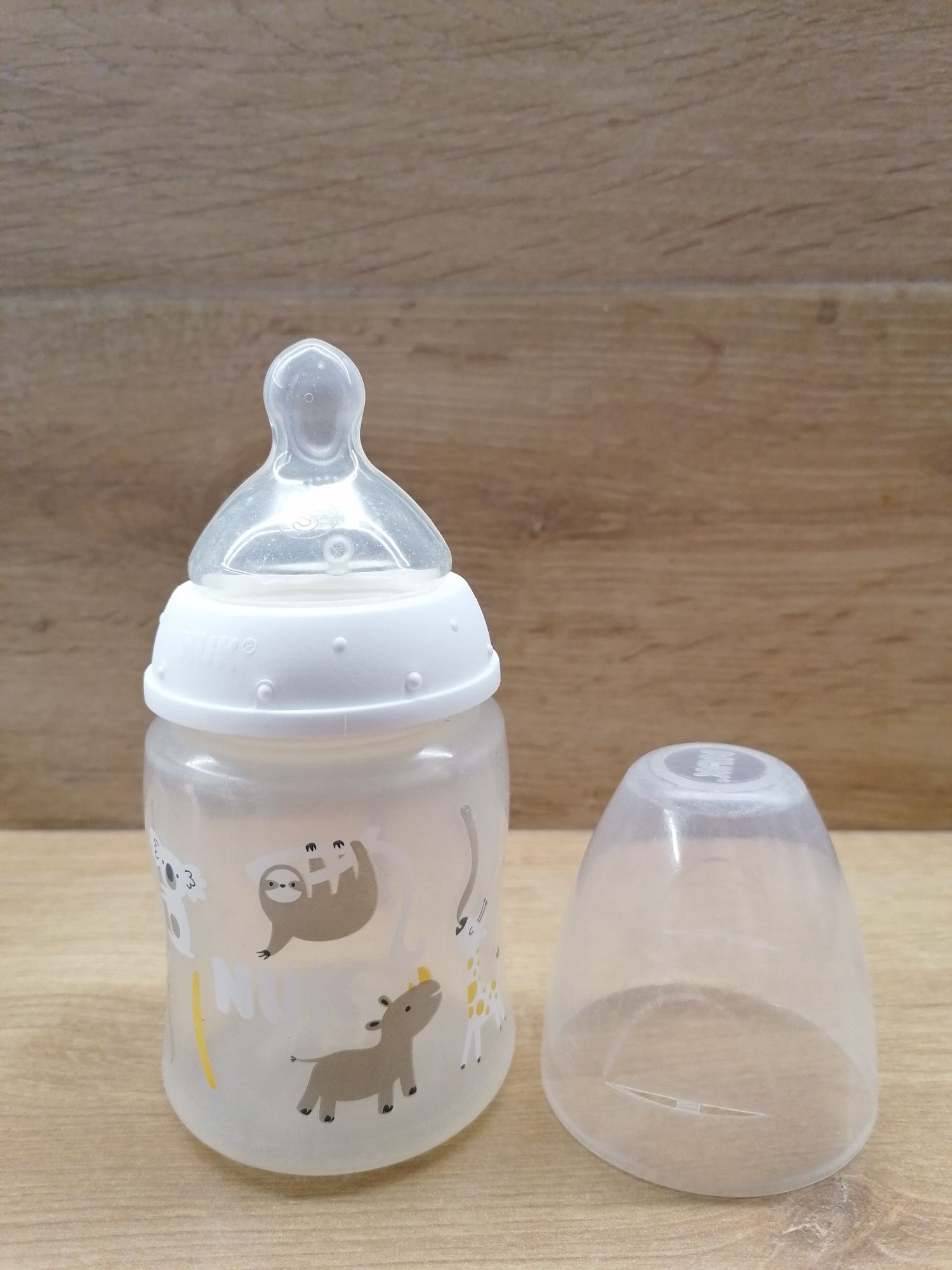 Пляшки для годування Nuk р. S 0-6міс та р. M 6-18міс, поїльник babylov