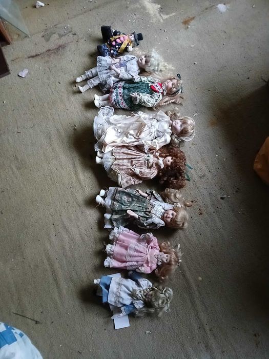 Lote de bonecas porcelana