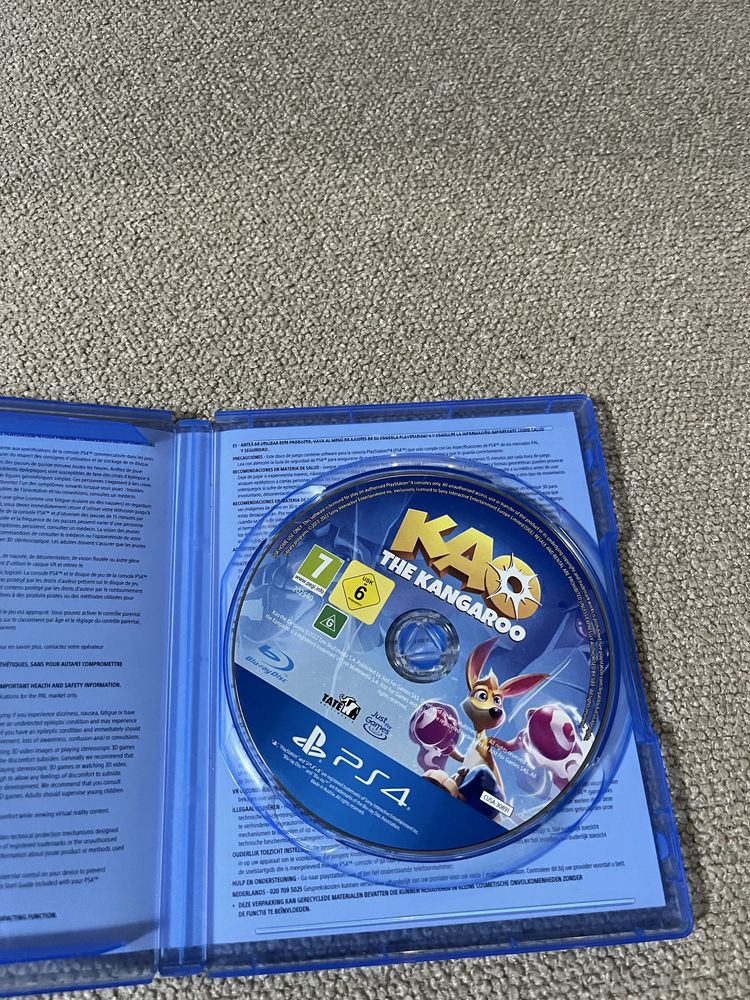 Kangurek Kao The Kangaroo gra playstation ps 4 5