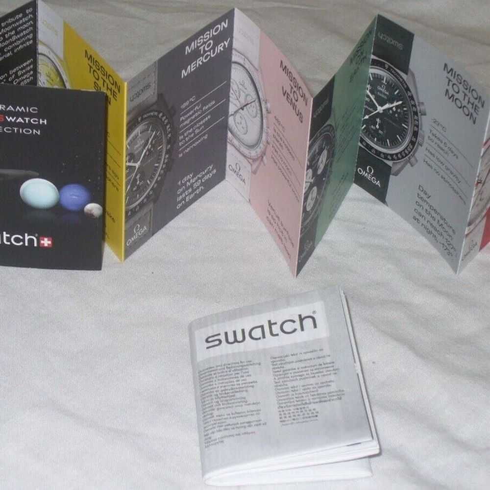 Omega x Swatch SO33G100 - Kosmiczny Design Inspirowany Ziemią