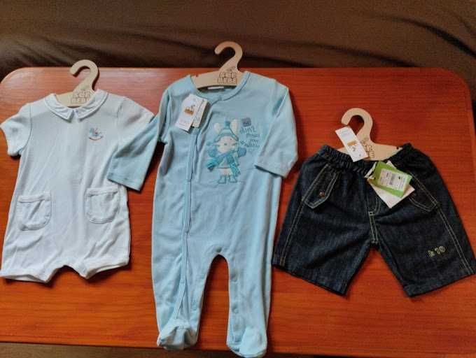 13 peças roupa menino tam. 9 meses