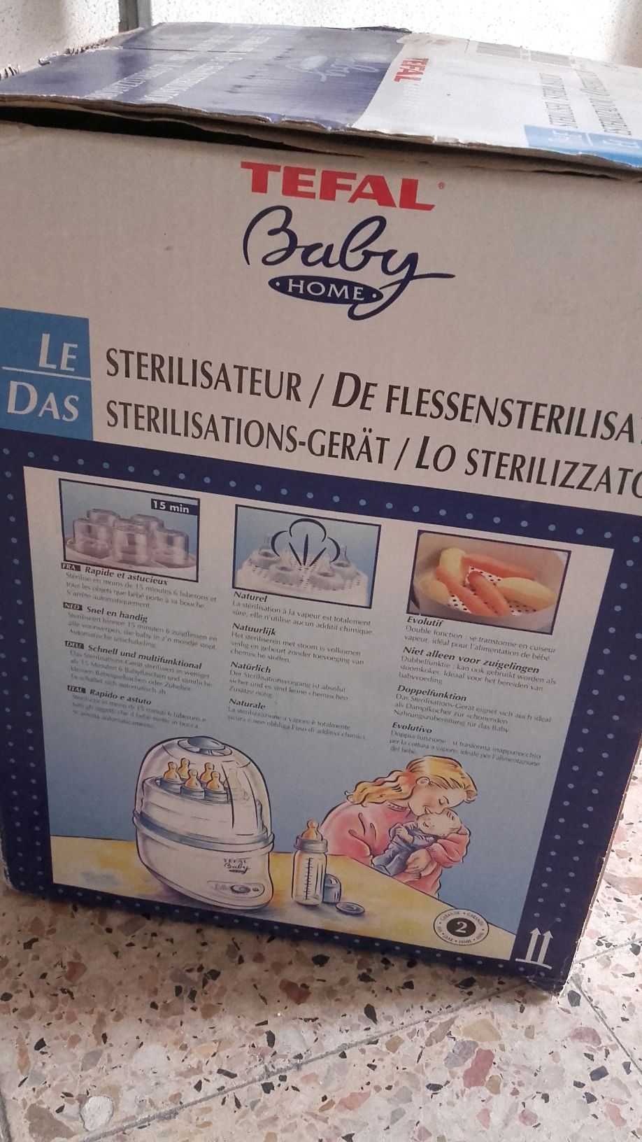 Esterilizador Tefal Baby Home
