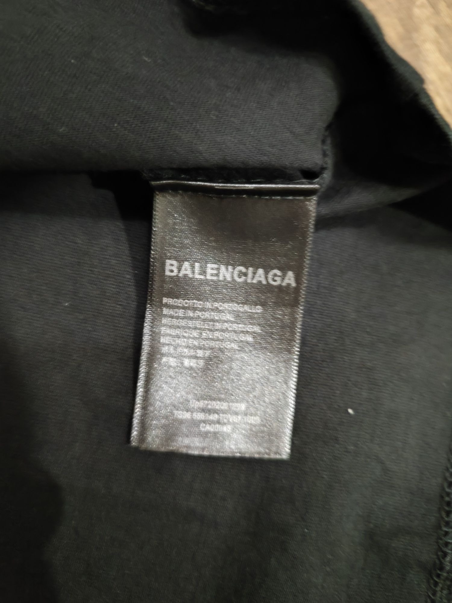 Нова футболка Balenciaga двойне лого