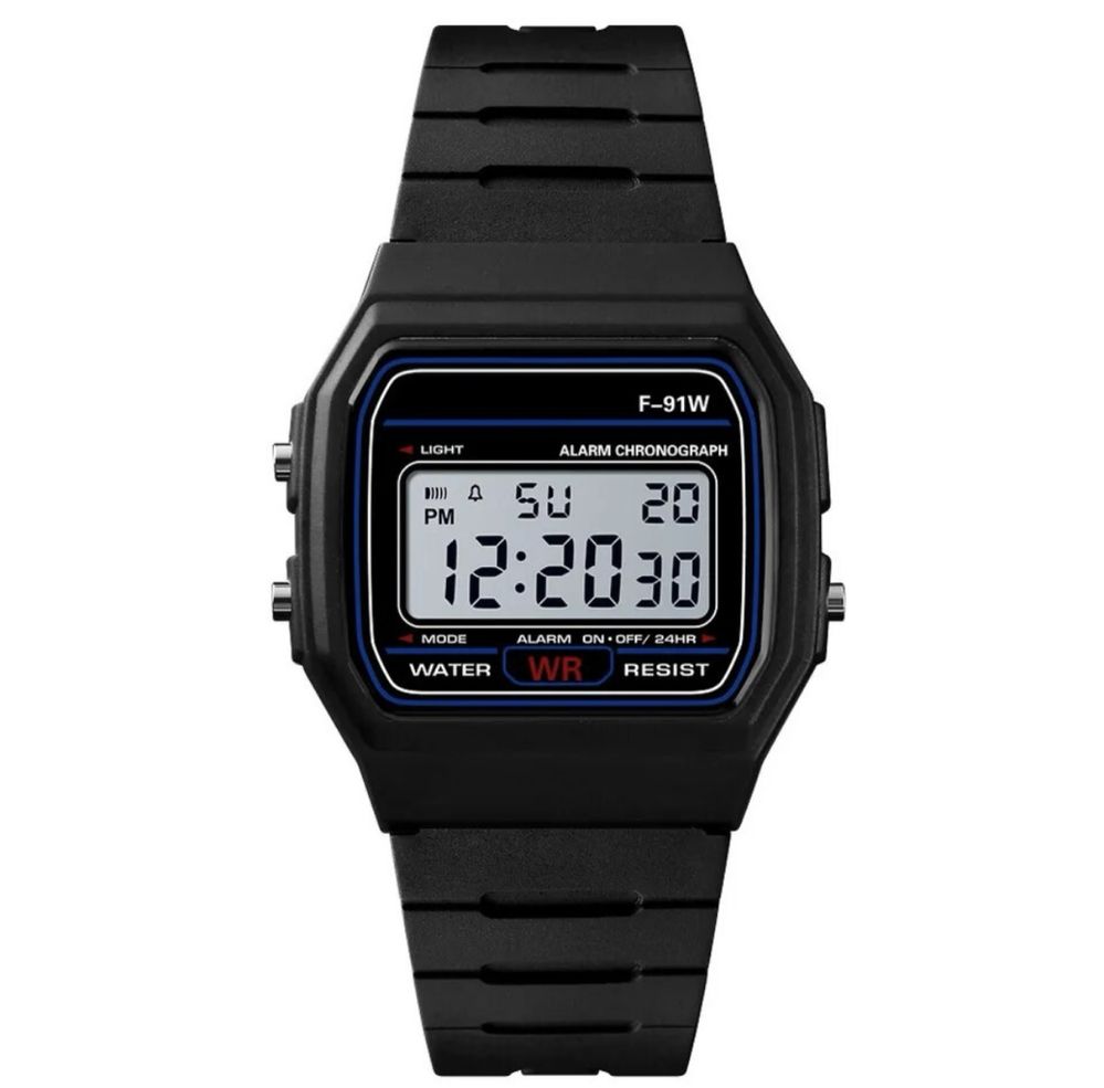 ‼️Casio F91W годинник наручний чорний