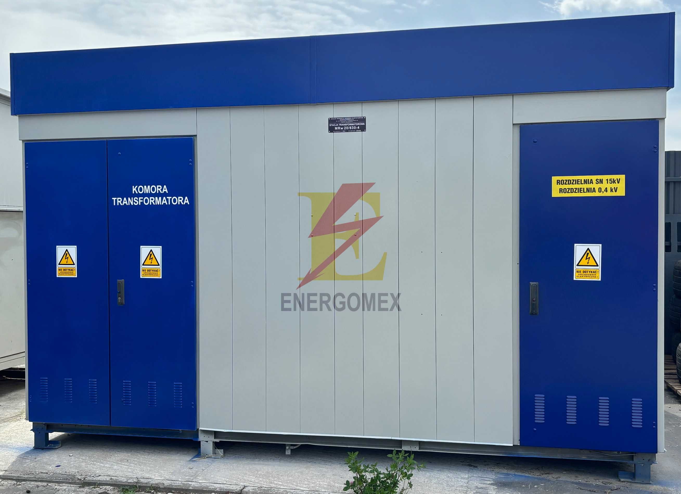 Wynajem stacji transformatorowej  kontenerowej 400kVA