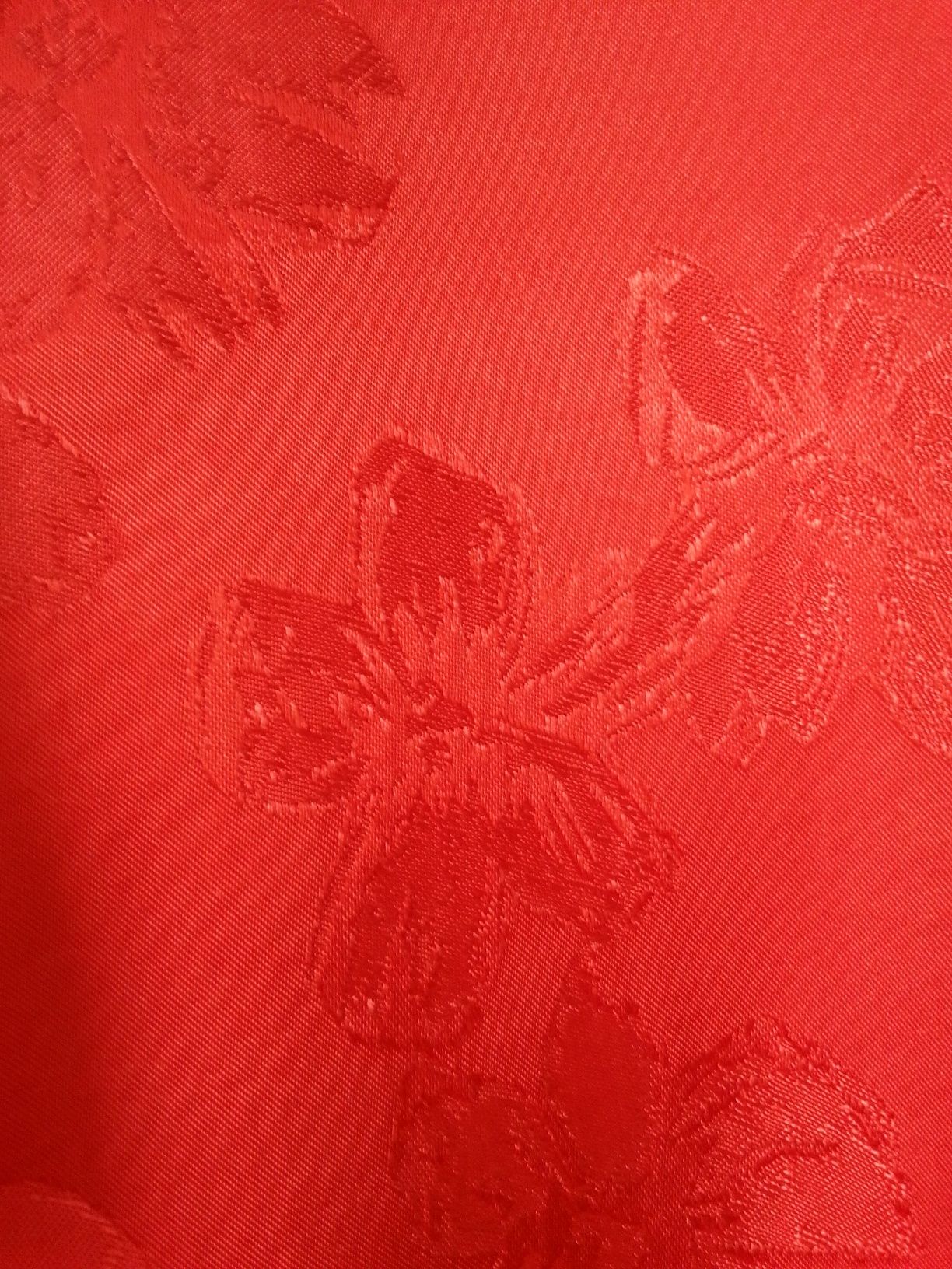 Essentiel Antwerp Bluzka motyl wiskoza pomarańczowa róże XS S M