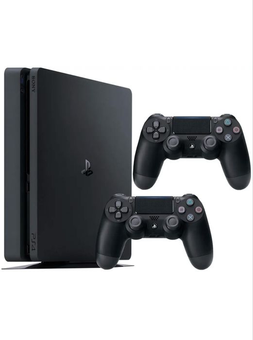 Консоль Sony PlayStation 4 Slim 1TB + DualShock V2 Black