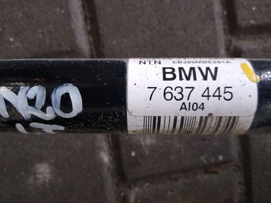 BMW F30 F32 F33 F34 N26 N20 328 Półoś napędowa przegub lewy tył