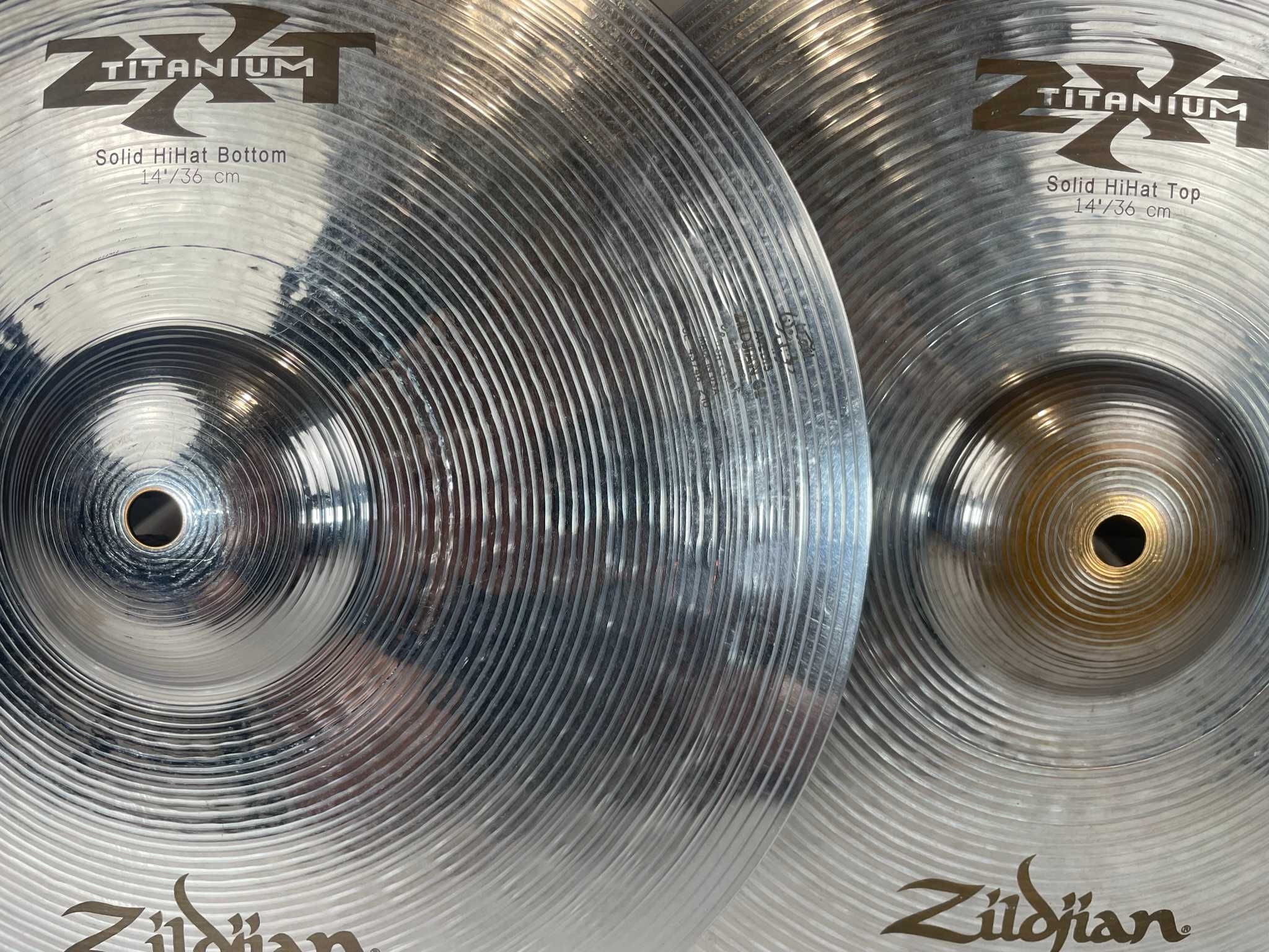 Zildjian ZXT Titanium Solid Hi-Hat 14" - Talerz / blacha do perkusji